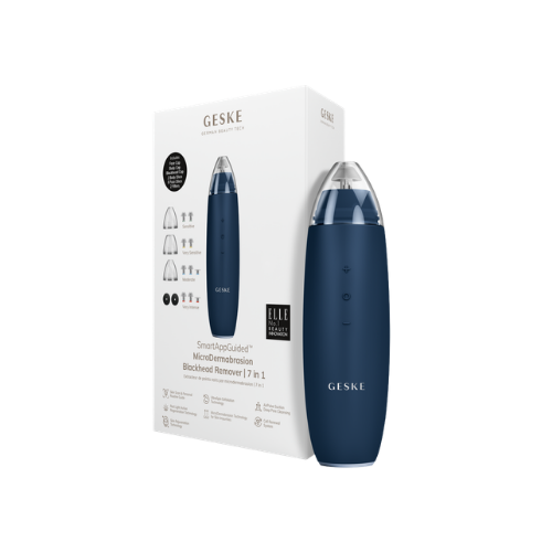 Geske SmartAppGuided™ Microdermabrasion Blackhead Remover | 7 in 1